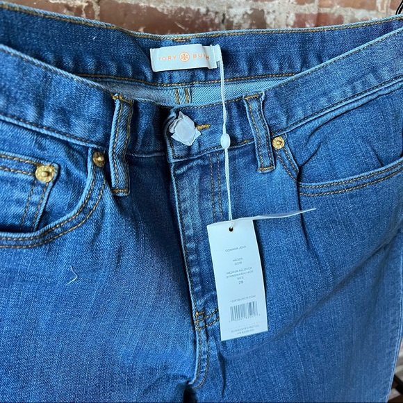 NEW Tory Burch Connor Jean Size 29 NWT - Picture 4 of 5